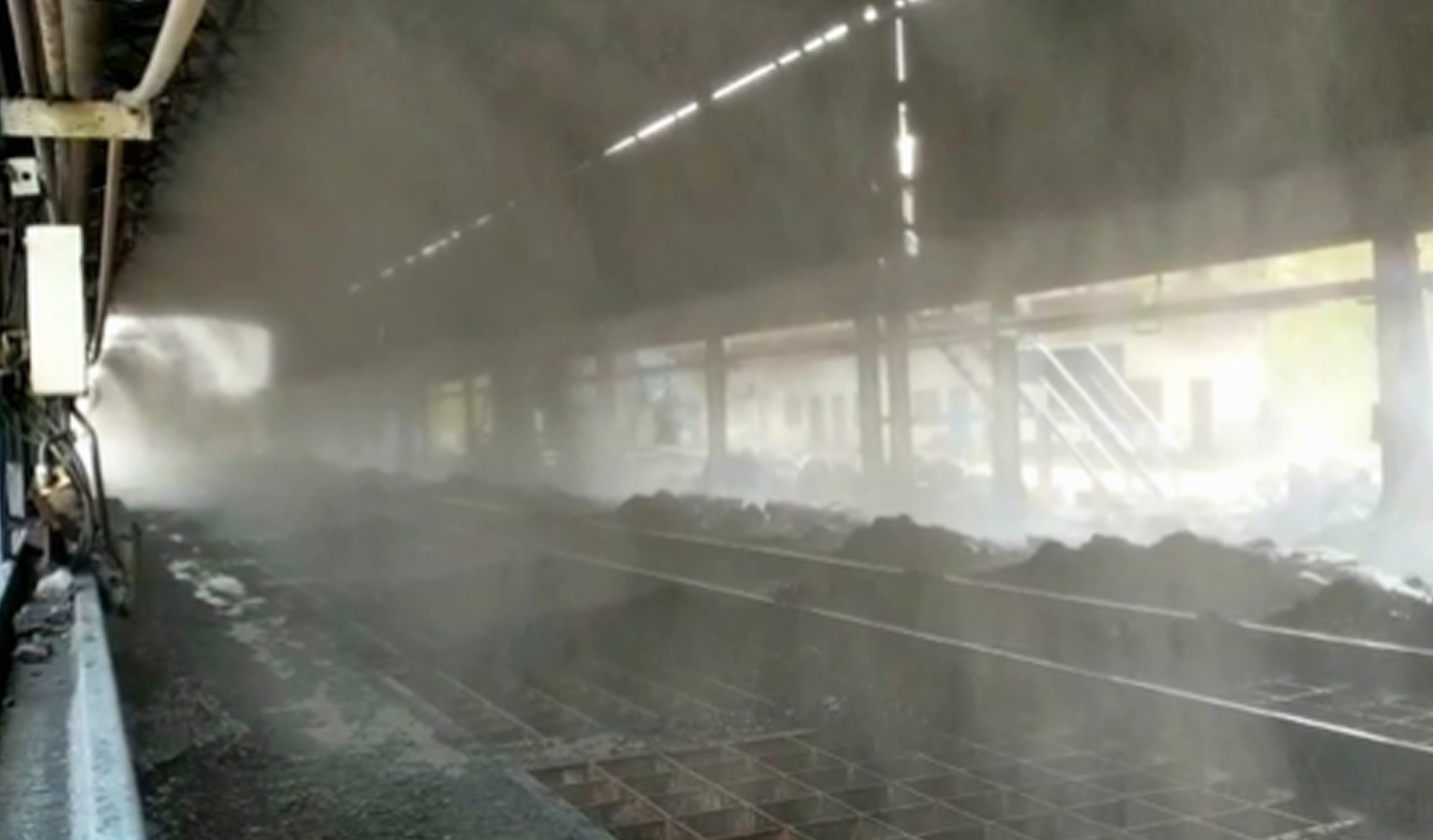Conveyor Belt Dust Suppression